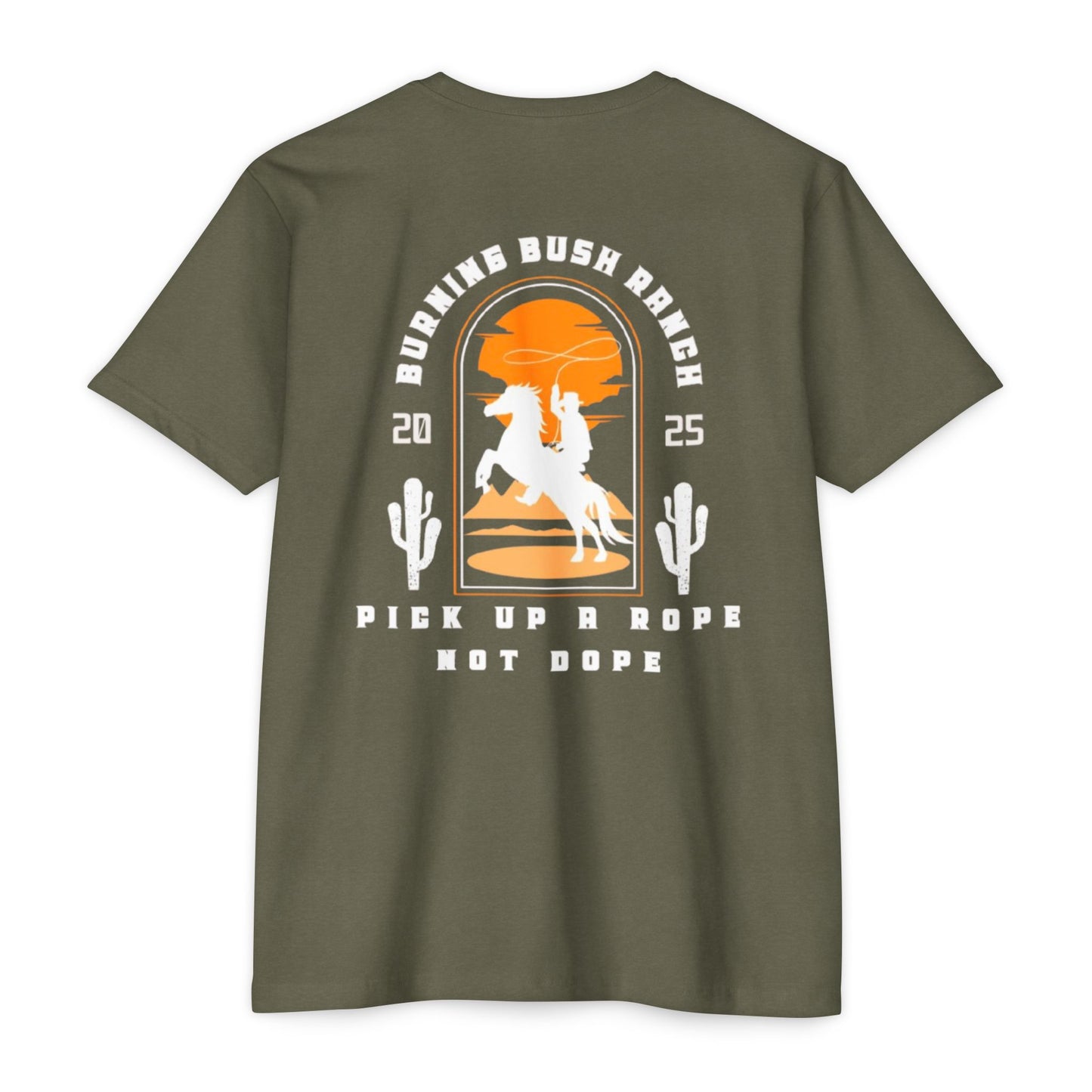 Burning Bush Ranch - Rope Not Dope - T-Shirt