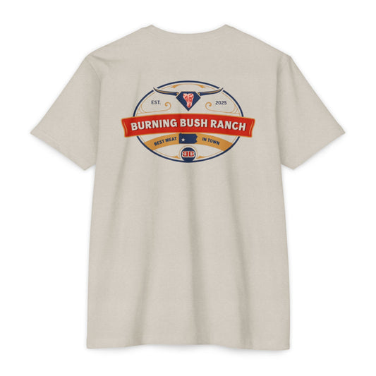 Burning Bush Ranch - Best Meat In Town - T-Shirt
