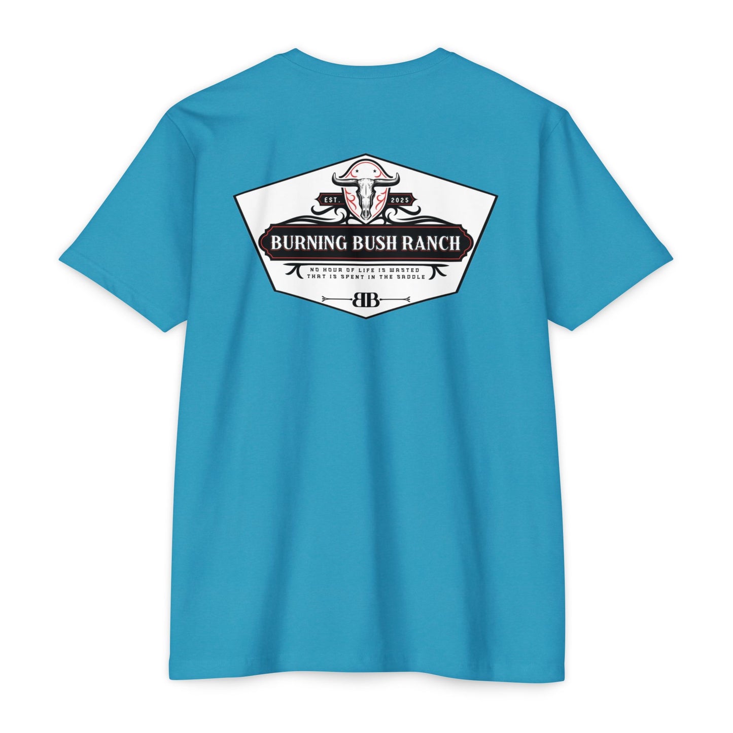 Burning Bush Ranch - Life In The Saddle - T-Shirt