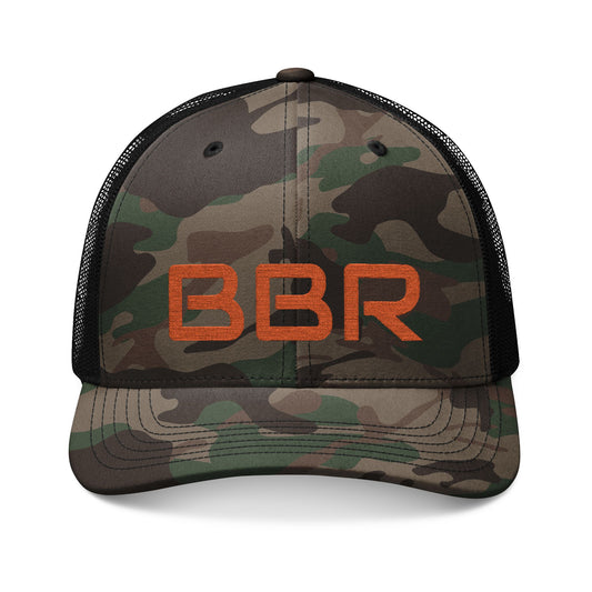 Burning Bush Ranch - Camo BBR Trucker Hat