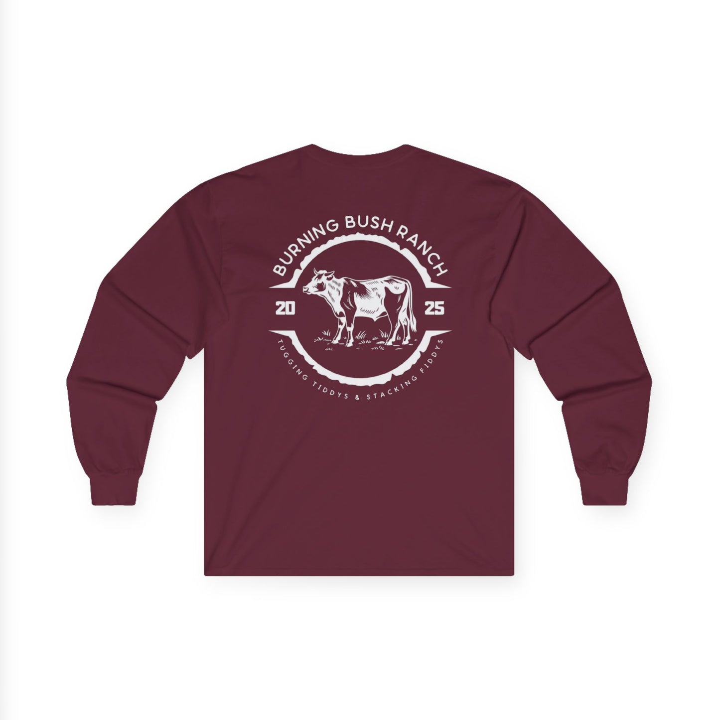 Burning Bush Ranch- Tugging & Stacking - Long Sleeve Shirt