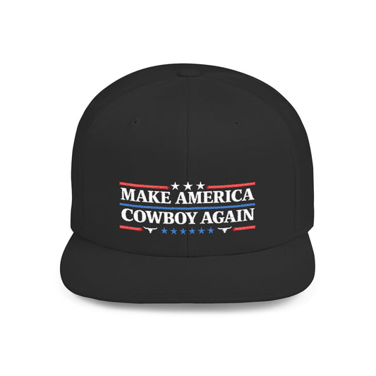 Burning Bush Ranch - Make America Cowboy Again - Snapback