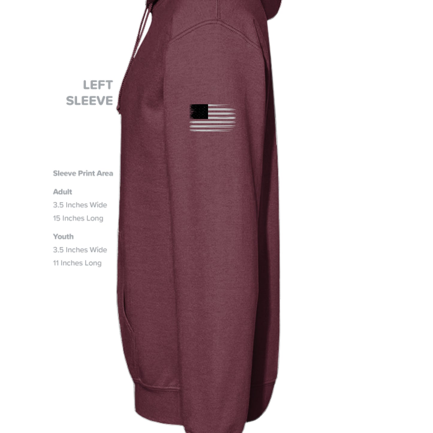 MAROON - SLEEVE_LEFT