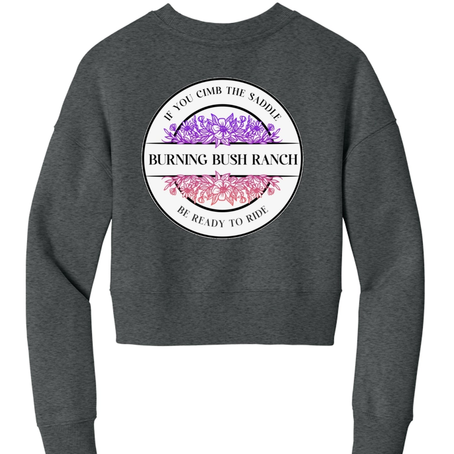 Heathered Charcoal - BACK