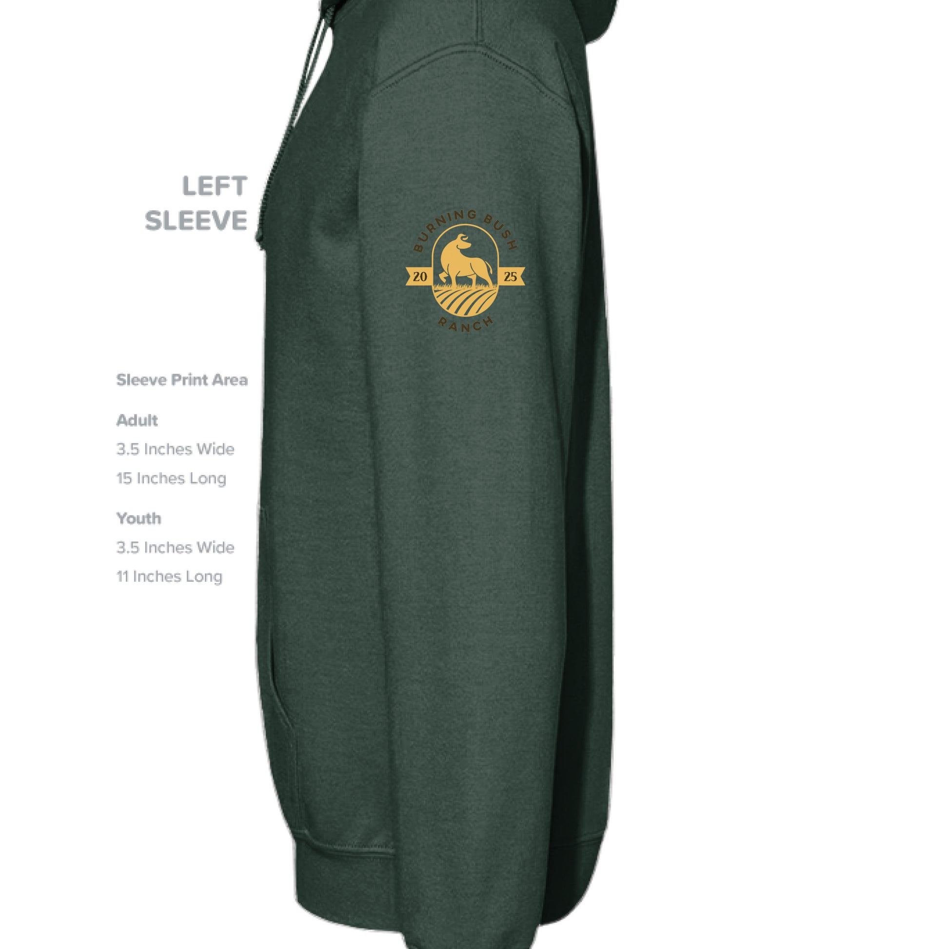 FOREST GREEN - SLEEVE_LEFT