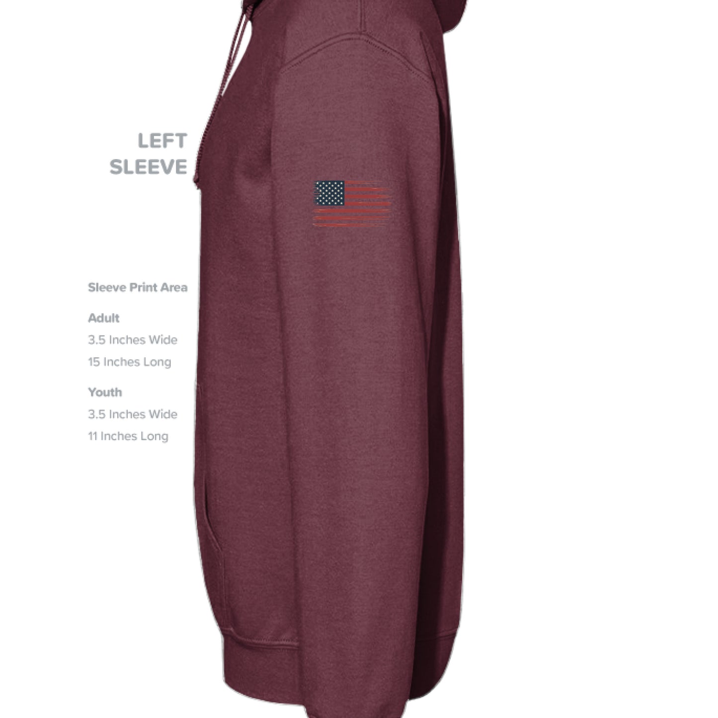 MAROON - SLEEVE_LEFT