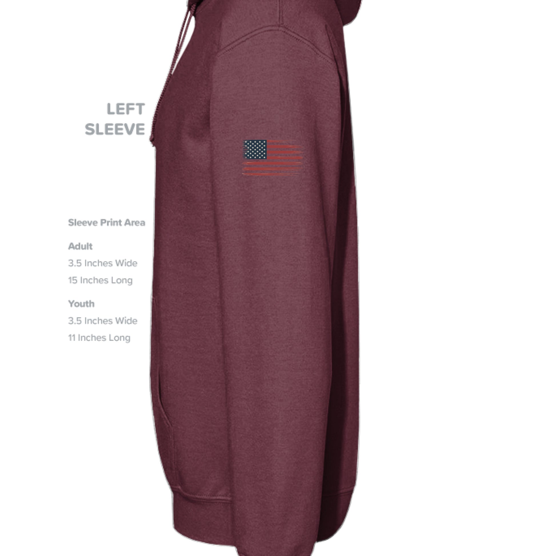 MAROON - SLEEVE_LEFT