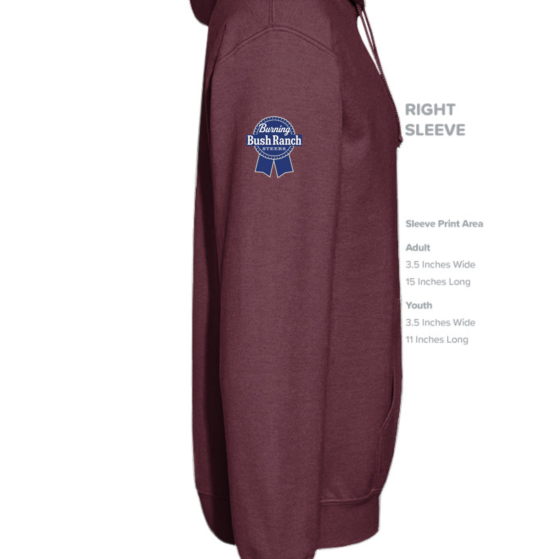 Dark Maroon - SLEEVE_RIGHT